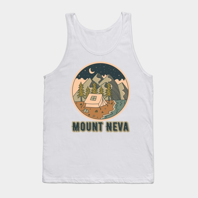 Mount Neva Tank Top by Canada Cities